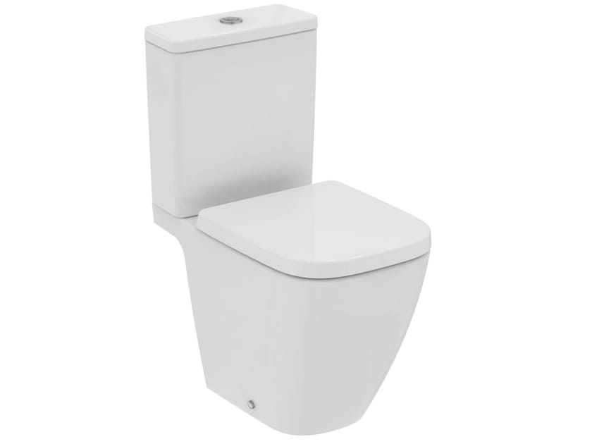 Компактный керамический туалет с напольной внешней кассетой Ideal Standard i. life S ARCH-00051871