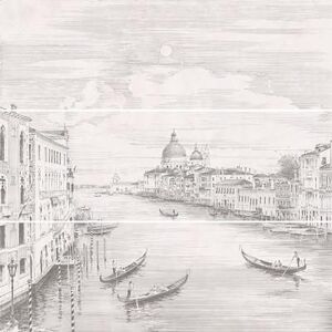 Город на воде Venice, 3 части 25х75, обрезной
