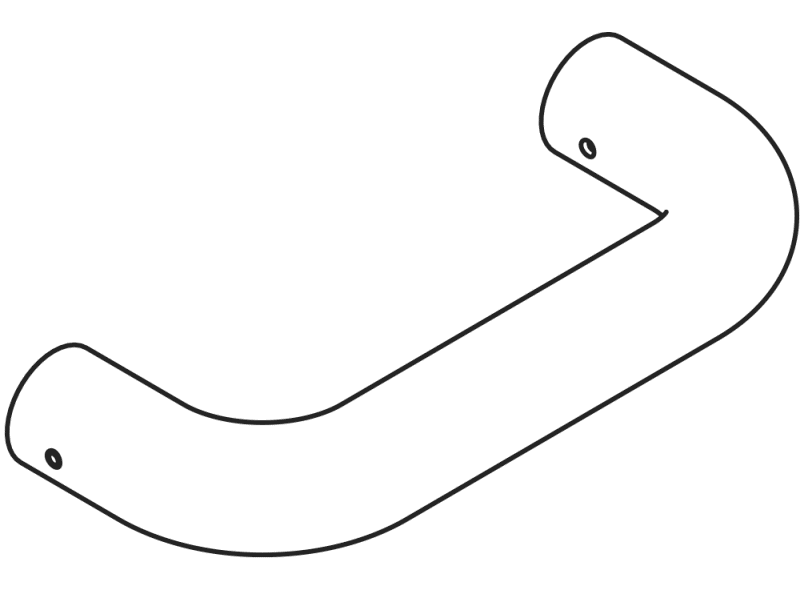 111G.6 Мебельная ручка ø 20 мм HEWI USA Produkte  - Вид №3