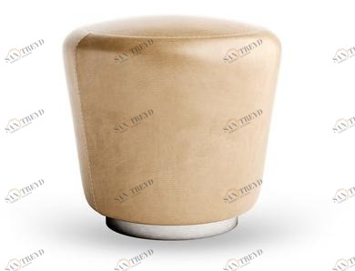 Caroti Пуф, обитый кожей в современном стиле Concept 65 pandora