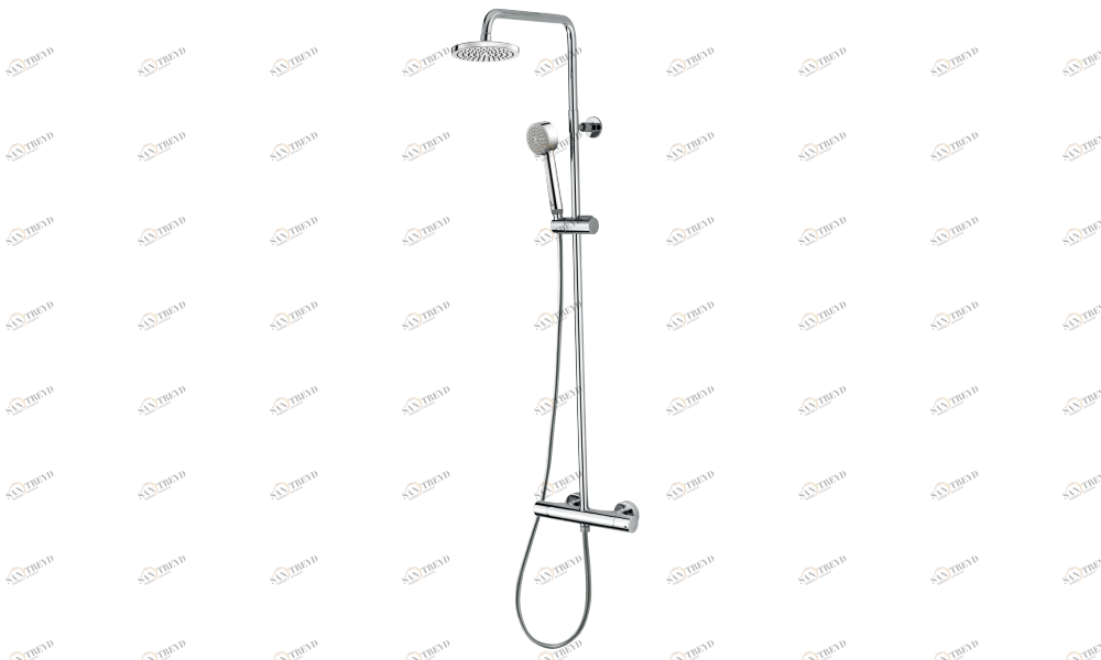 L10048 Душевая колонна ELIOS Ø 200 mm - Termostatico BOSSINI 