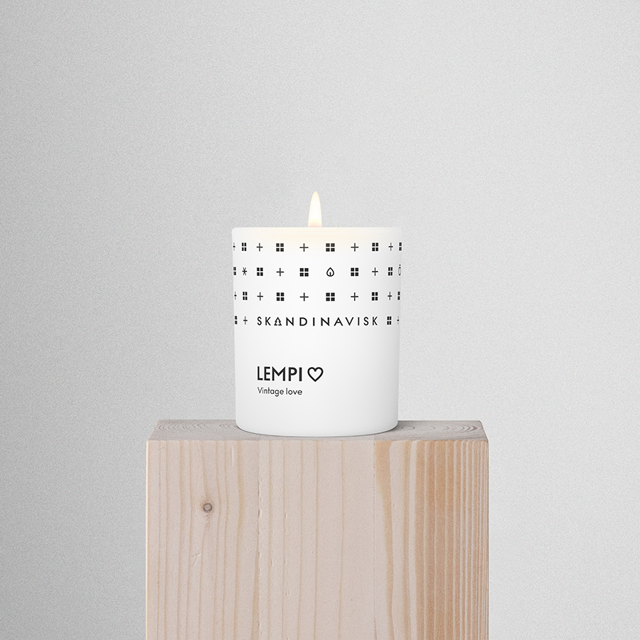 SK20205 Свеча ароматическая lempi с крышкой, 65 г (новая) S K A N D I N A V I S K  - Вид №1