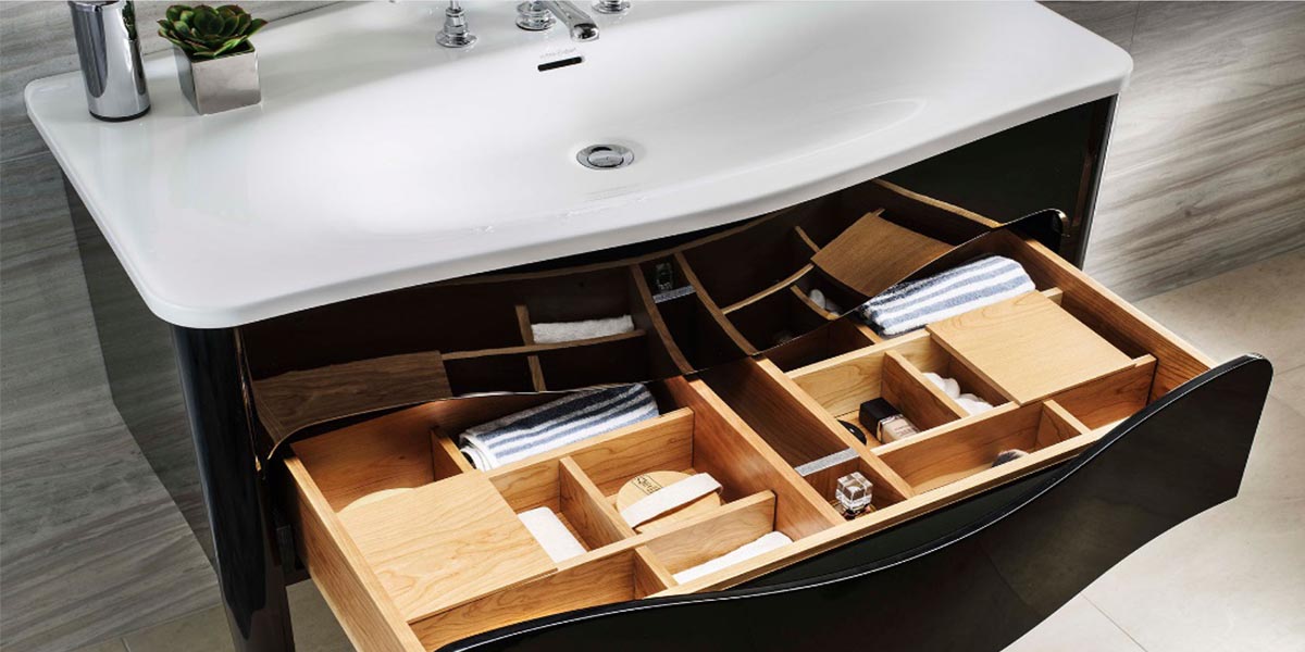 Тумба с раковиной Mandello 114 MAN-N-114-BK-IO Victoria + Albert MANN114BKIO - Вид №1