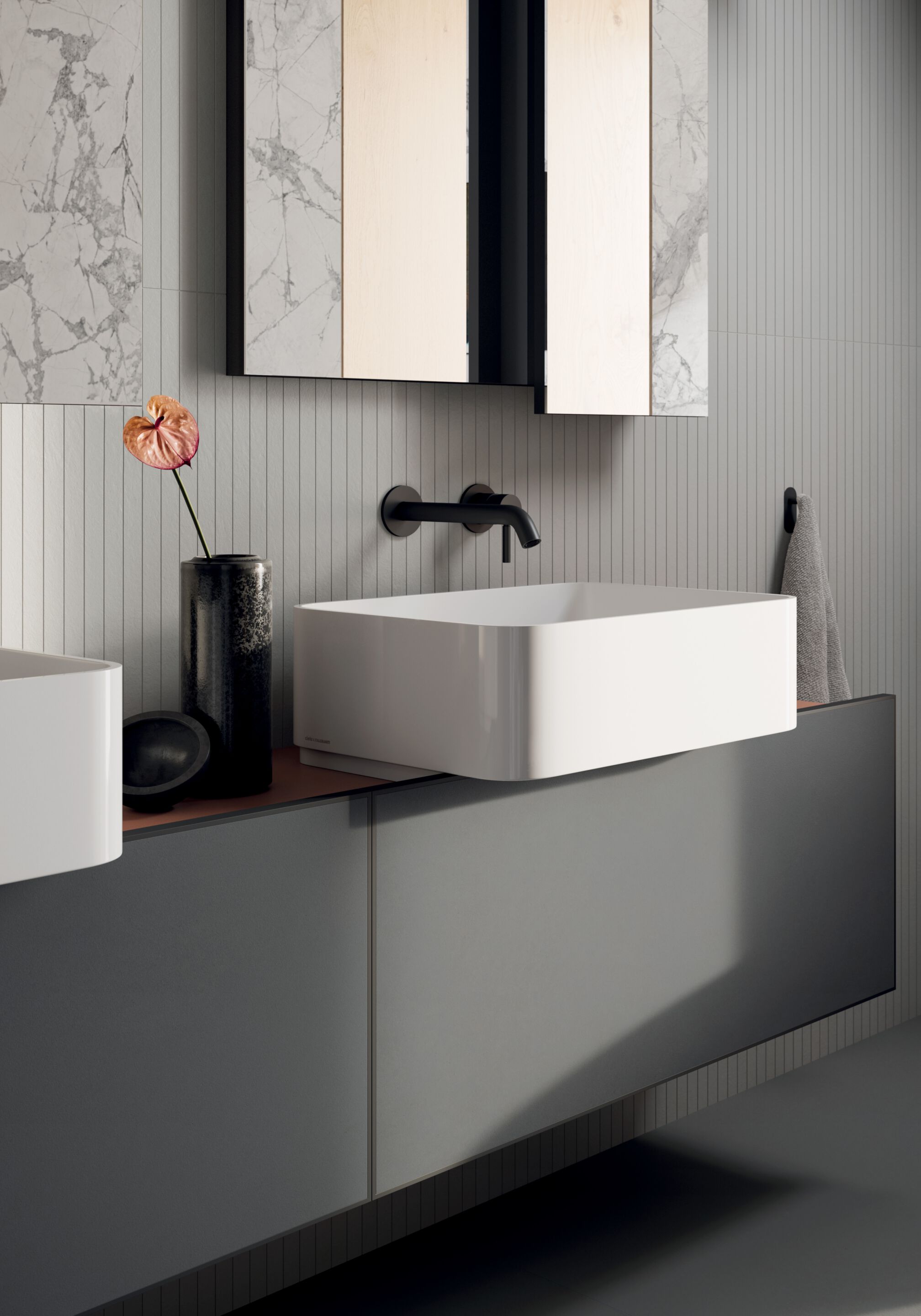 Подвесной умывальник Italgraniti ткацкий станок ARCH-00013681 - Вид №1