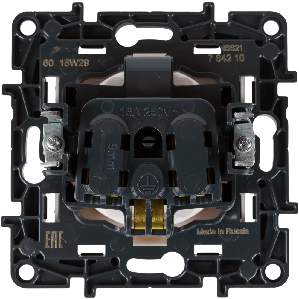 82064662 Розетка встраиваемая Legrand Structura с заземлением, цвет белый STLM-0018650 - Вид №3