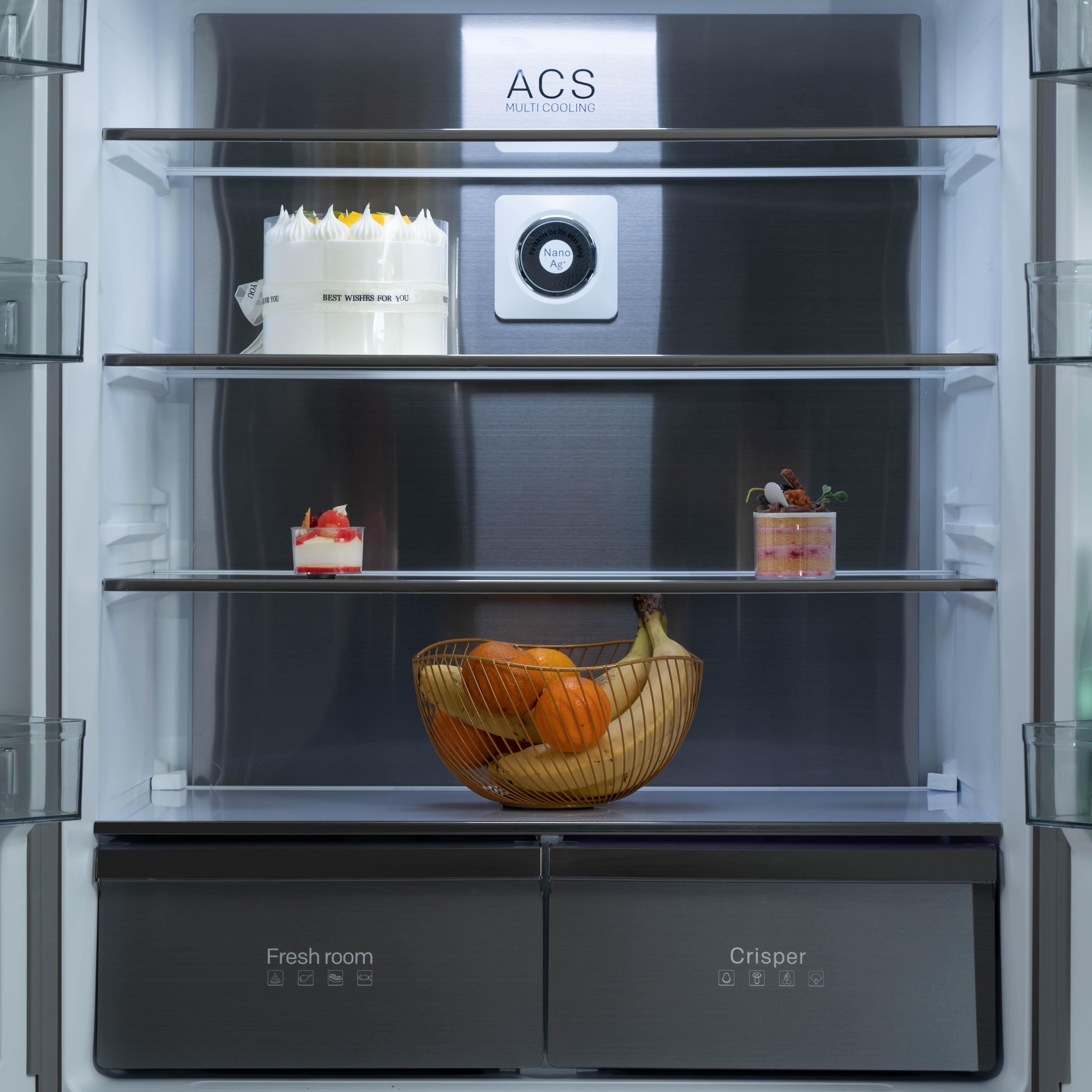 9174203 Холодильник многодверный   Бирюса CD 496 TGG бежевый STDN-0094664 - Вид №7