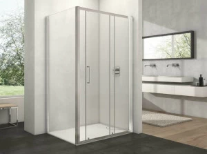 Provex Industrie Стеклянный душевой бокс с раздвижной дверцей Arco/arco free