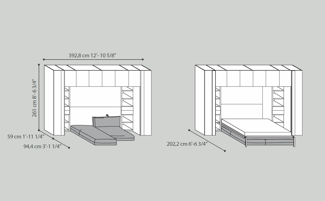 Композиция из модулей  TUMIDEI 267  - Вид №2
