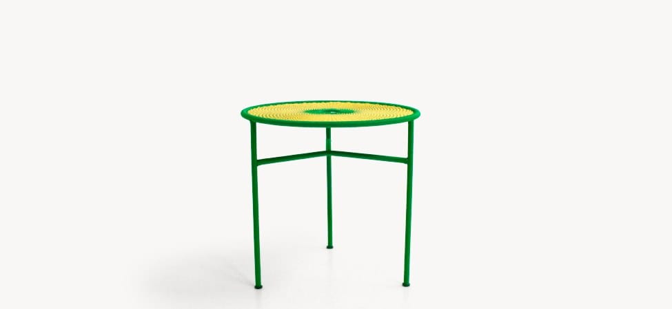 Круглый стол из стали и цветной полиэтиленовой проволоки MOROSO M'afrique ARCH-00051582 - Вид №16