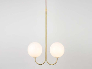 Опаловое стекло светодиодный подвесной светильник