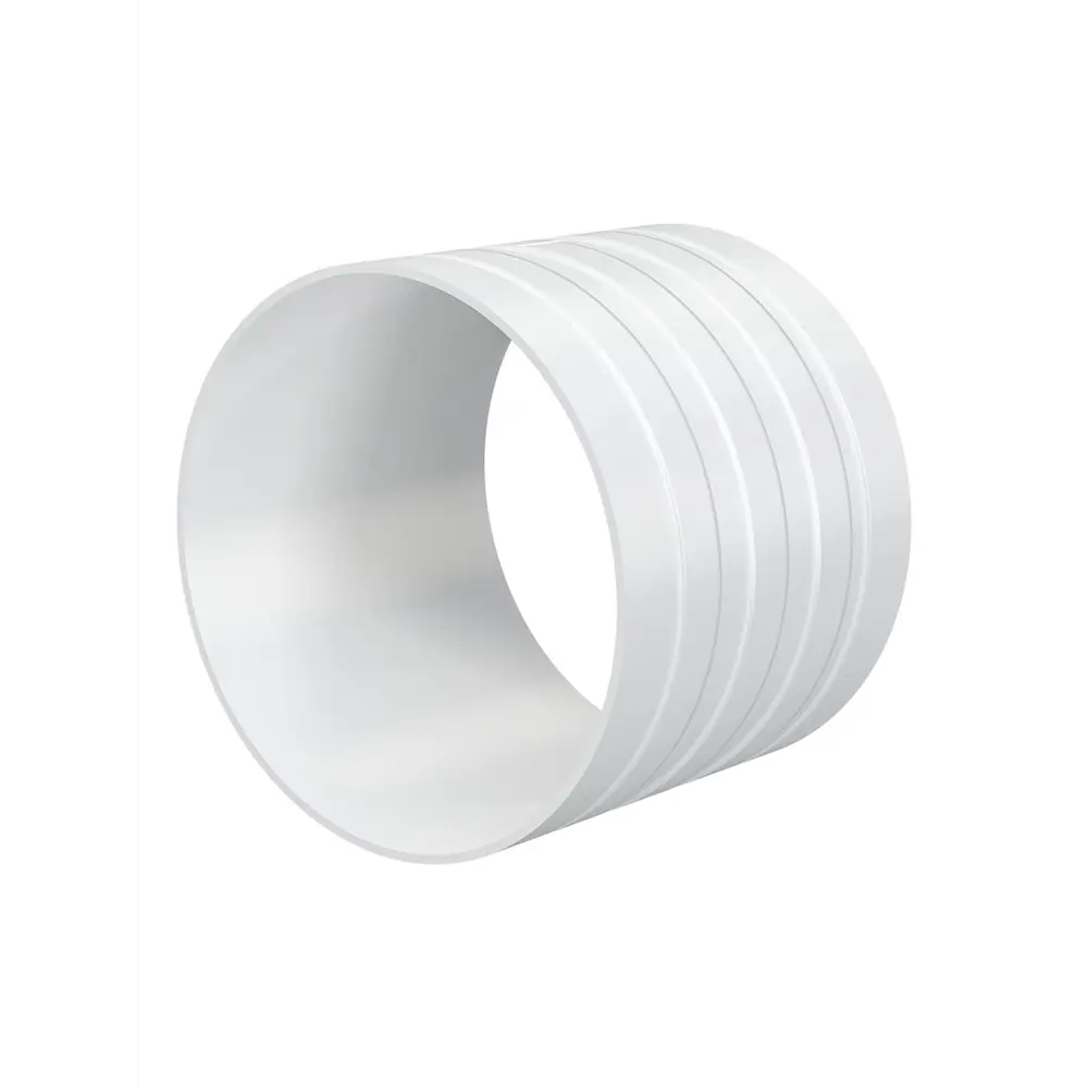 Соединитель вентиляционный Era SK D125 мм пластик цвет белый STLM-2119690