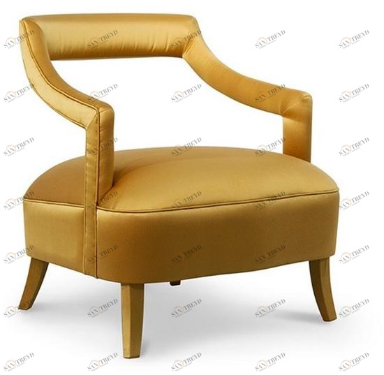 BRABBU Бархатное кресло с подлокотниками Oka sun-id-1354842