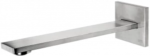 Fir Italia Излив из нержавеющей стали с настенной пластиной Playsteel 58 5844114