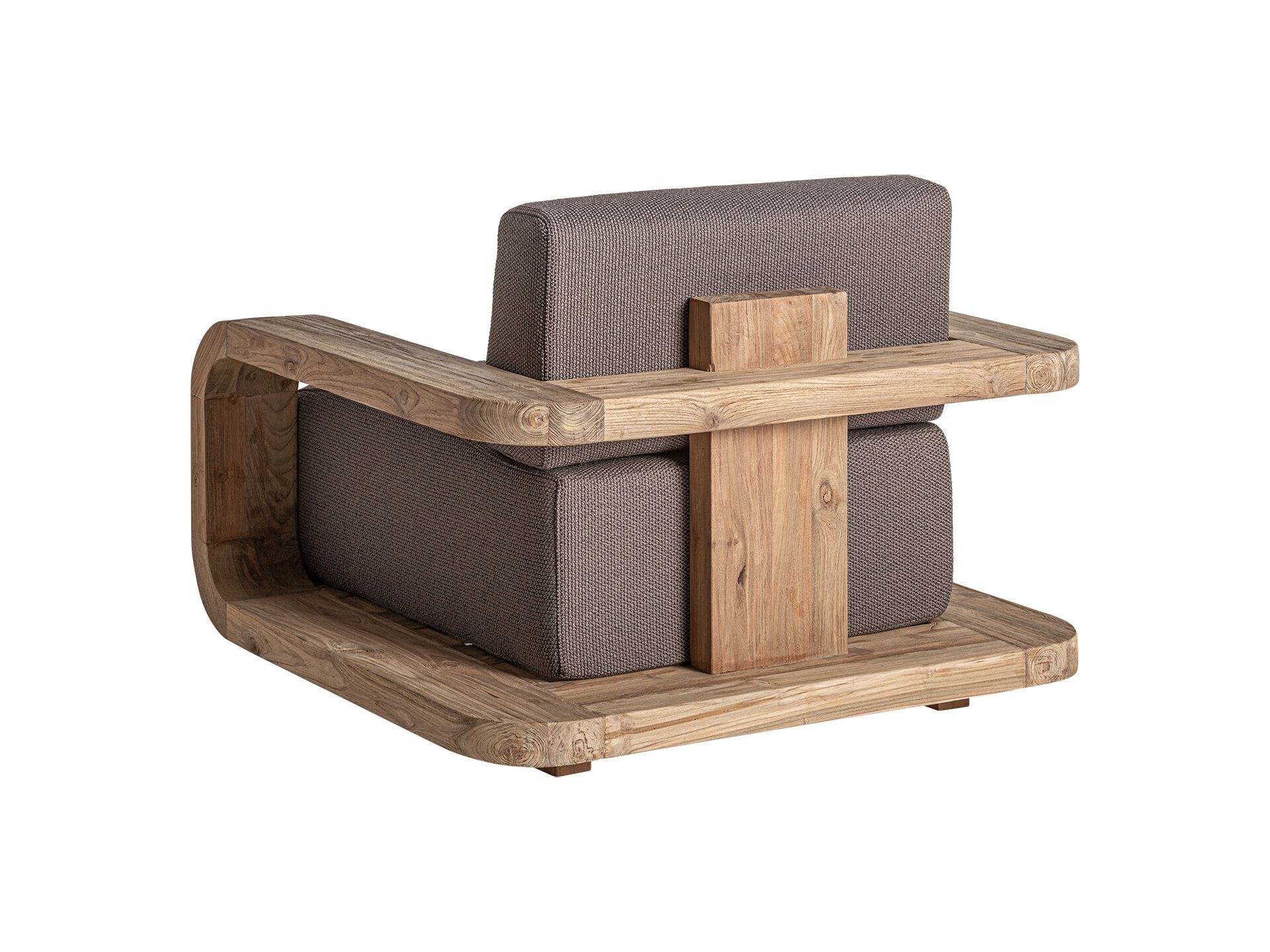 Кресло из ткани и дерева с подлокотниками Vical Home Corba ARCH-00092679 - Вид №1