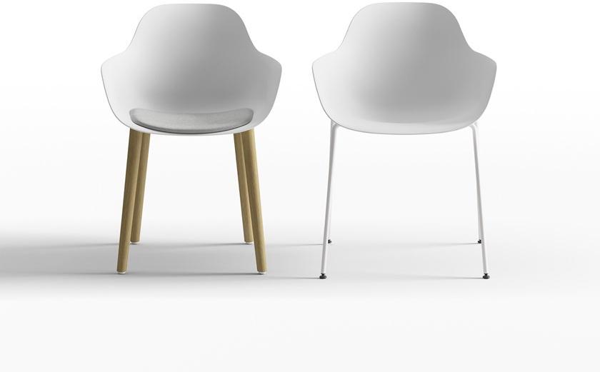 Crassevig Стул полипропиленовый с подлокотниками Pola sun-id-1353032 - Вид №1