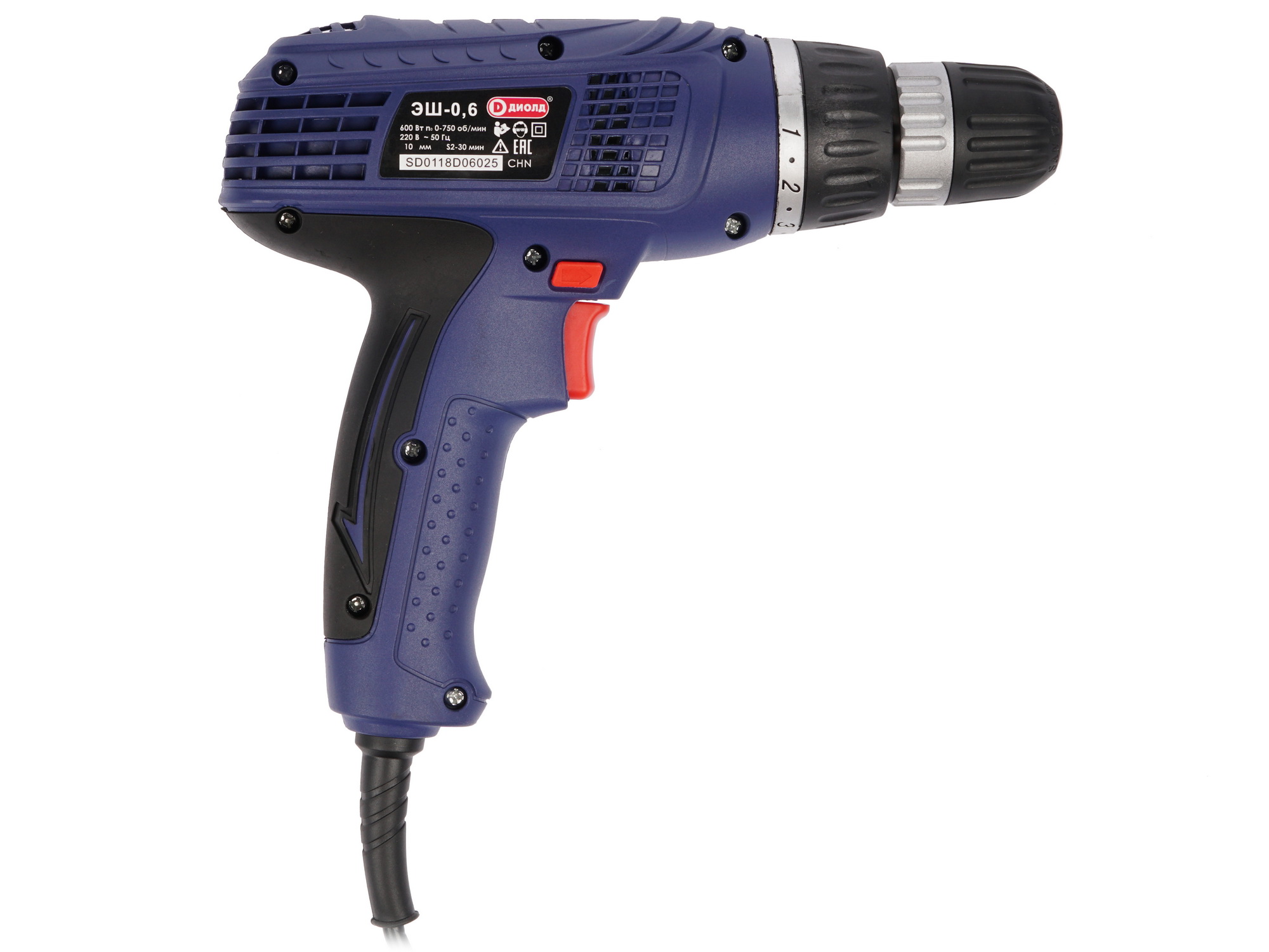 Дрель-шуруповерт Диолд ЭШ-0.6 8106198 STDN-0144277 - Вид №1