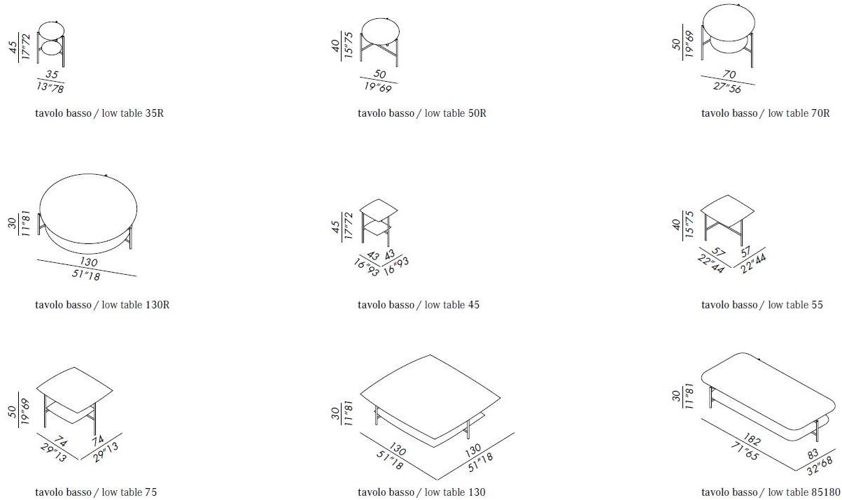 Meridiani Квадратный мраморный журнальный столик sun-id-1373615 - Вид №1