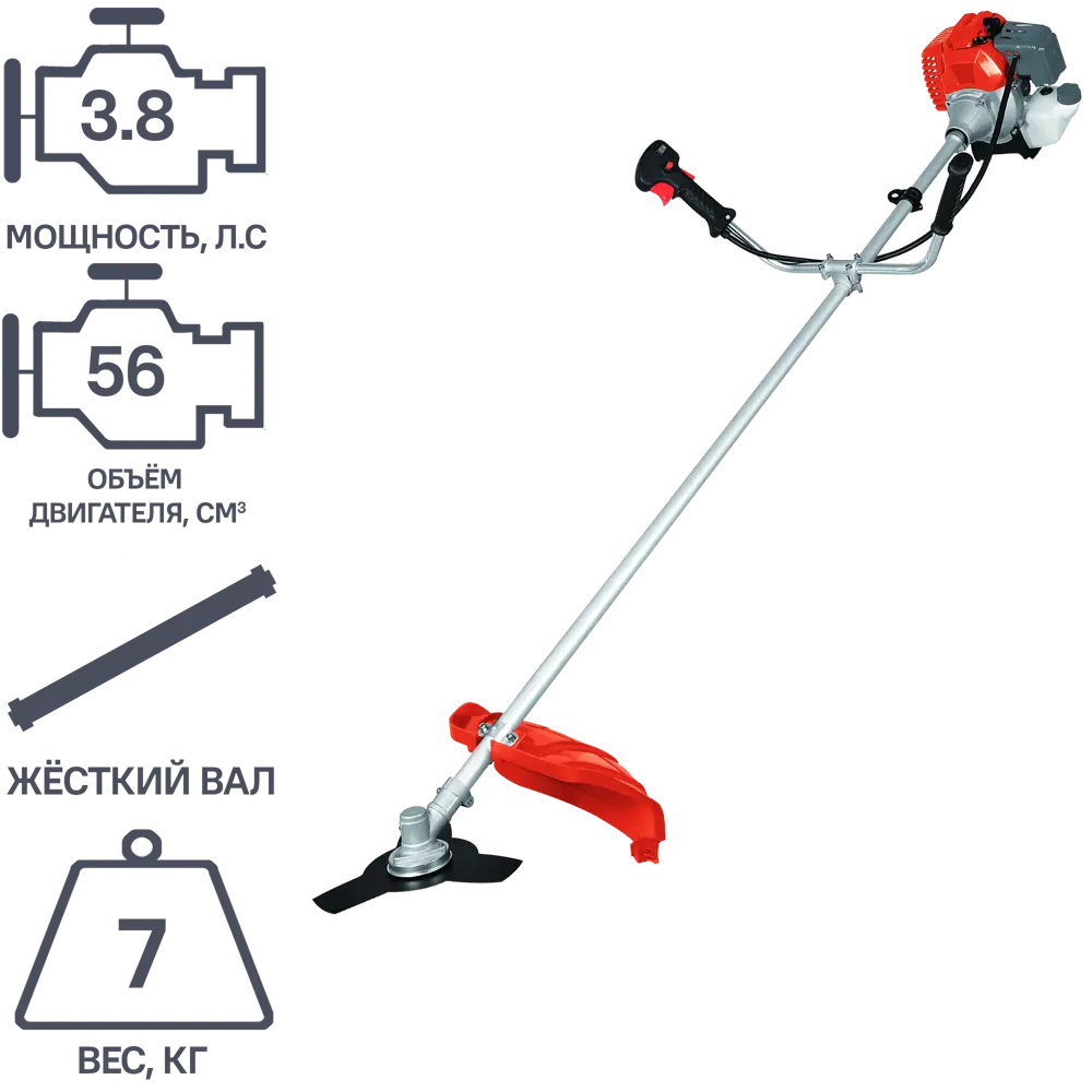 Мотокоса бензиновая Zerten TB-290P 3.8 л.с 84348575 STLM-2038459  - Вид №1