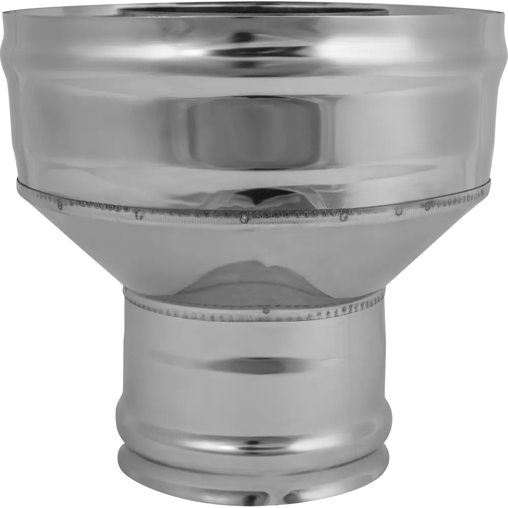 Переход Corax для дымохода ø115/200 мм из нержавеющей стали 89888226 КОРАКС STLM-0080131 - Вид №1