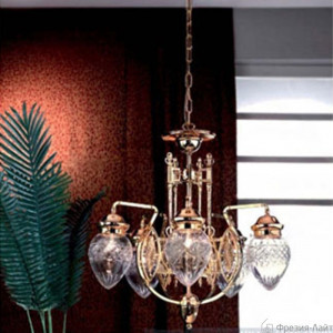 Orion LU 1440/5 gold /411 klar-Schliff люстра подвесная