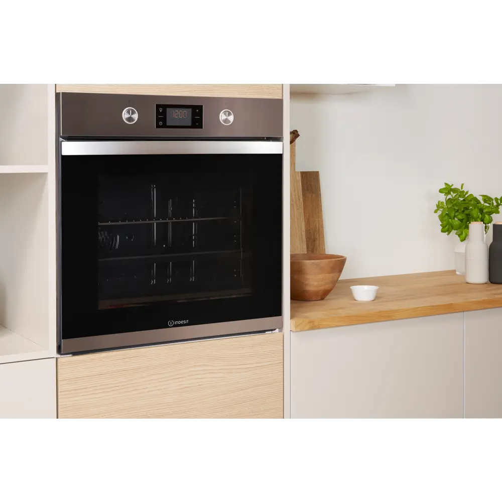 Духовой шкаф электрический Indesit IFW 3844 JP IX 59.1x59.1x55.1 см цвет нержавеющая сталь 82656691 STLM-2133379  - Вид №4