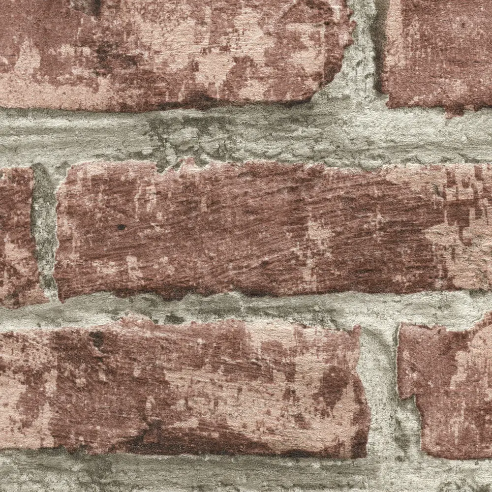Обои флизелиновые Inspire Brick красные 1.06 м 636604 82464919 STLM-2118218 - Вид №1