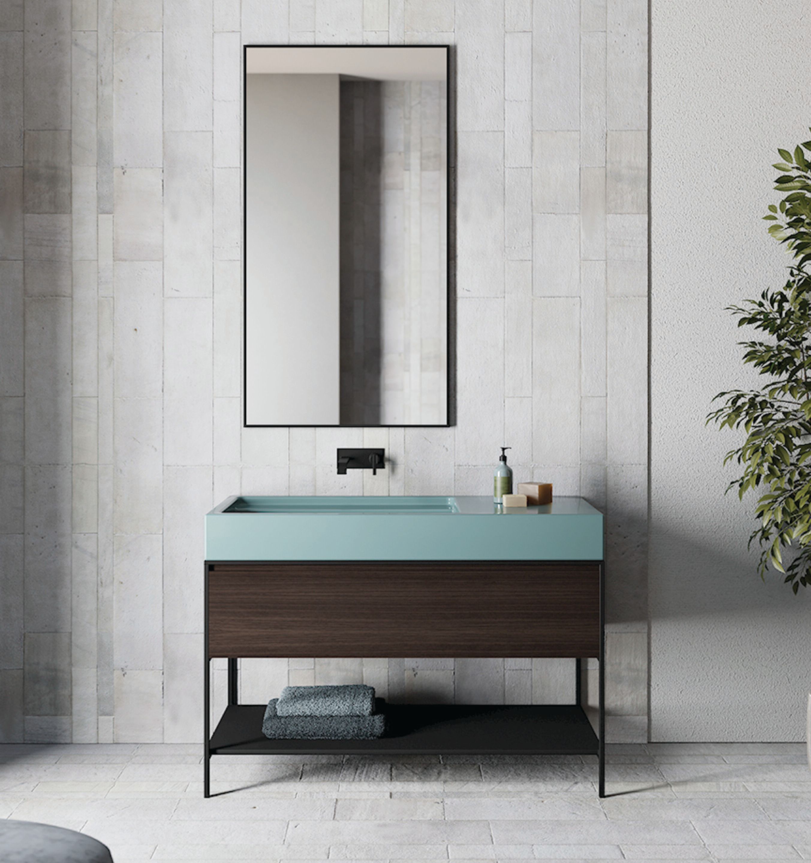 Напольный умывальник с ящиками Nic Elen ARCH-00032656 - Вид №4