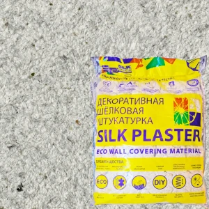Жидкие обои Silk Plaster Оптима 060 1 кг цвет серый с вкраплениями 82453400 STLM-2158451