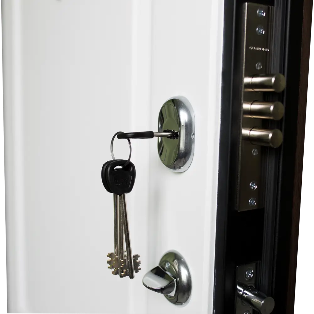 Дверь входная металлическая Сидней, 860 мм, правая, цвет белый BELWOODDOORS STLM-2133353 - Вид №4