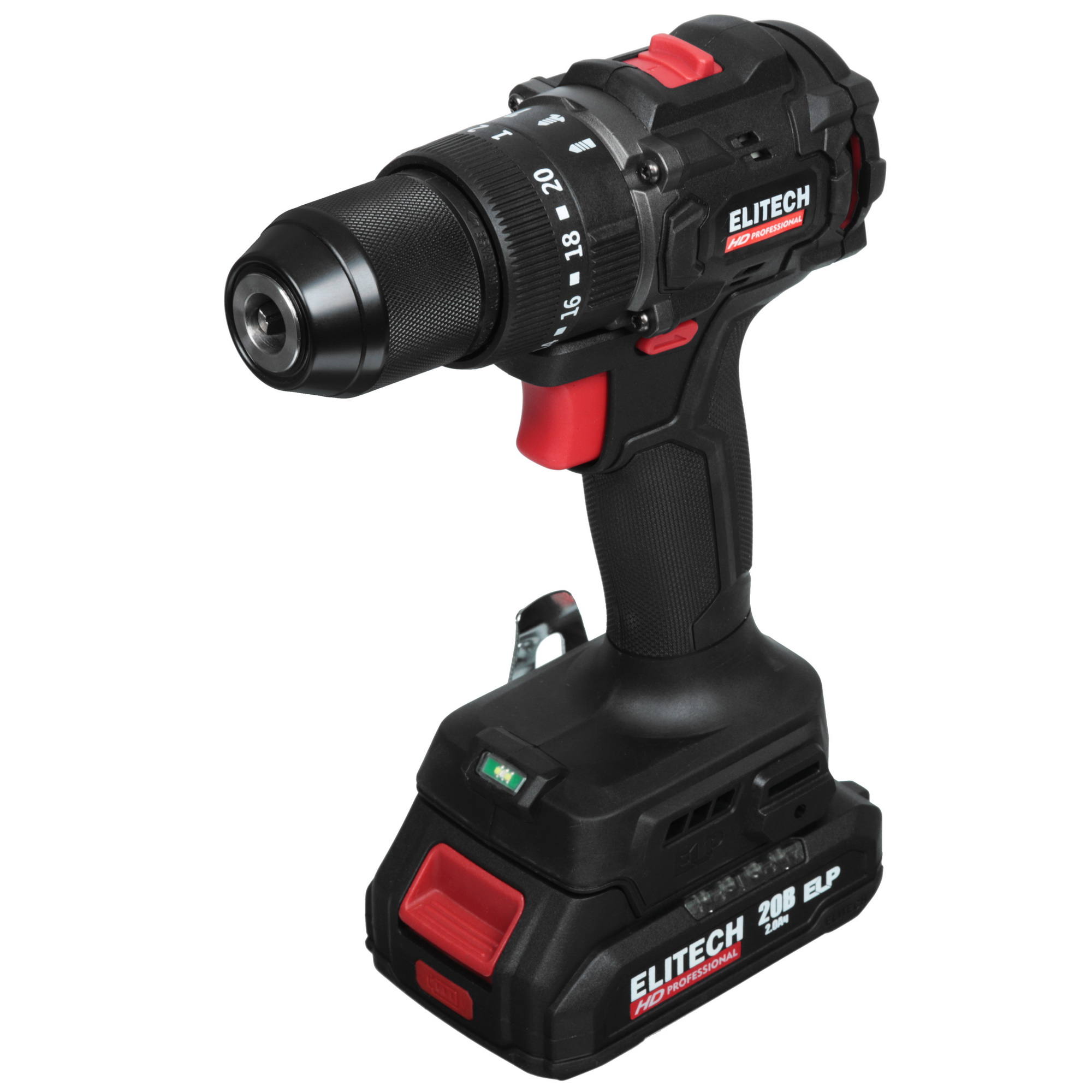 Дрель-шуруповерт ELITECH HD CD 20ISL2 9130085 STDN-0148509 - Вид №3
