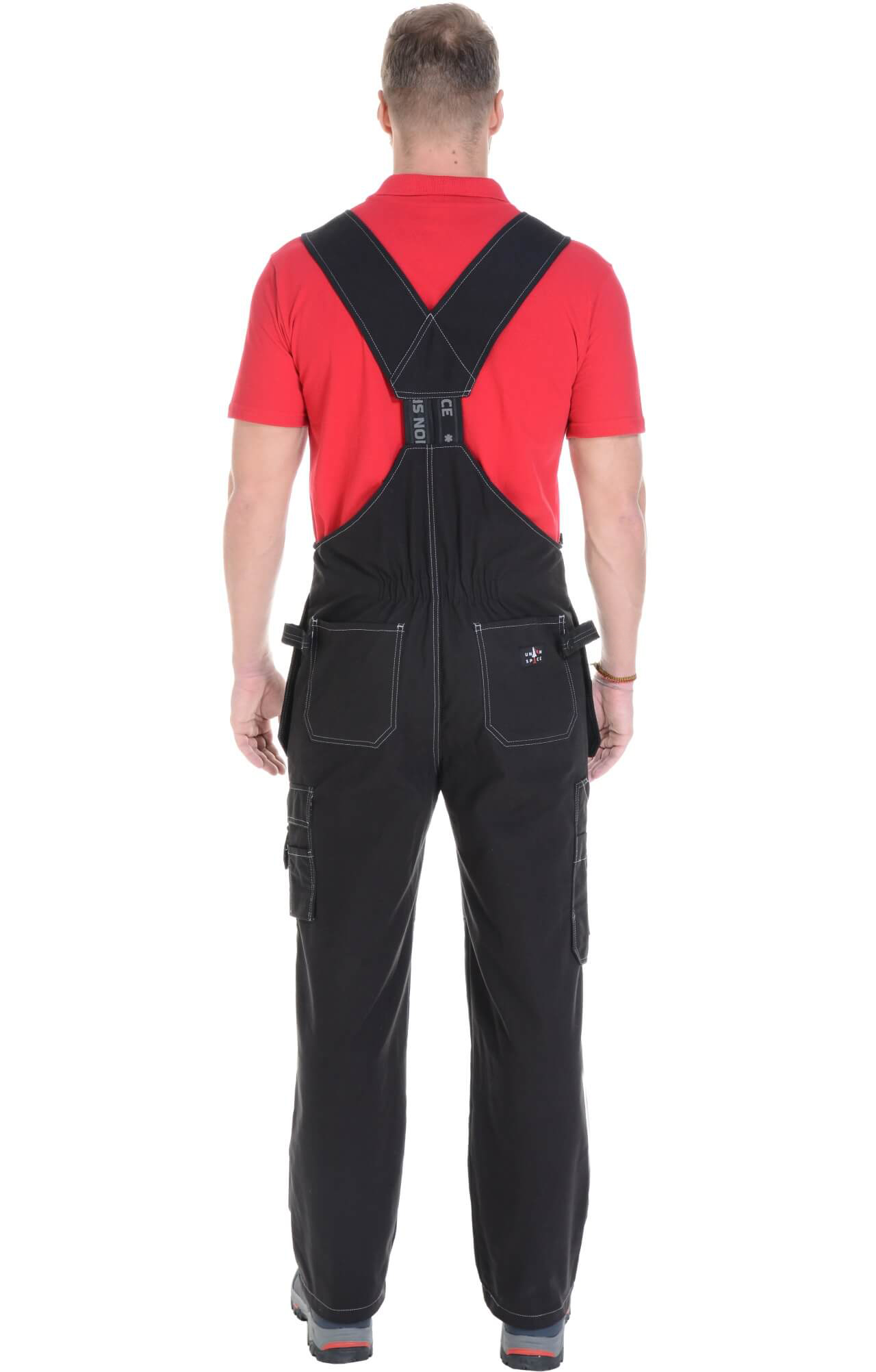 62309 Полукомбинезон  черный Union Space  Летняя спецодежда  размер 52-54/170-176  - Вид №5