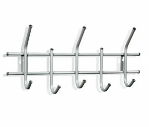 Вешалка Настенная Standart 5 серебро-серый SHEFFILTON ДИЗАЙНЕРСКИЕ 015080 Серый;серебро