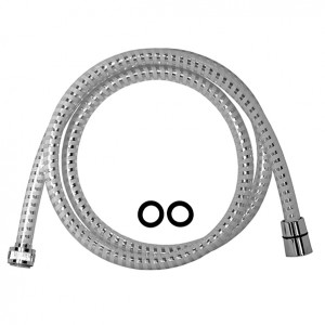 AGD 22.130CW 150 P  Шланг для душа белый и хром ARGO kran