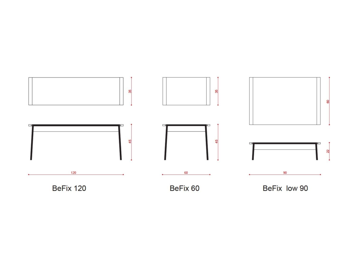 Деревянный прямоугольный стол Moca BEFIX ARCH-00129195 - Вид №4