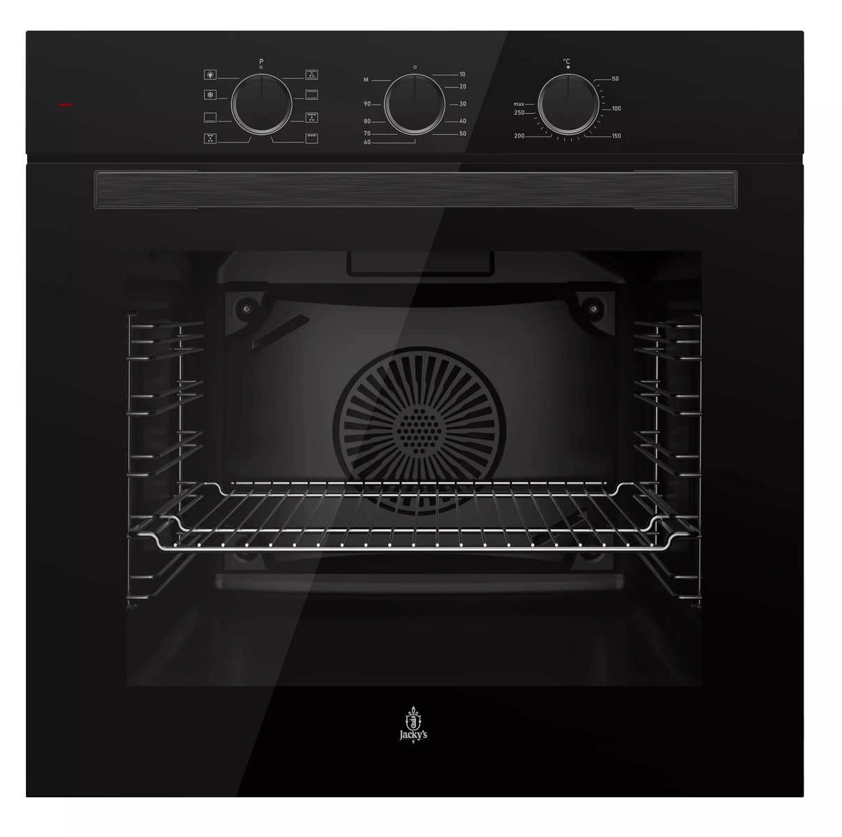 9236312 Электрический духовой шкаф Jacky's JO EN7618 черный STDN-0146429