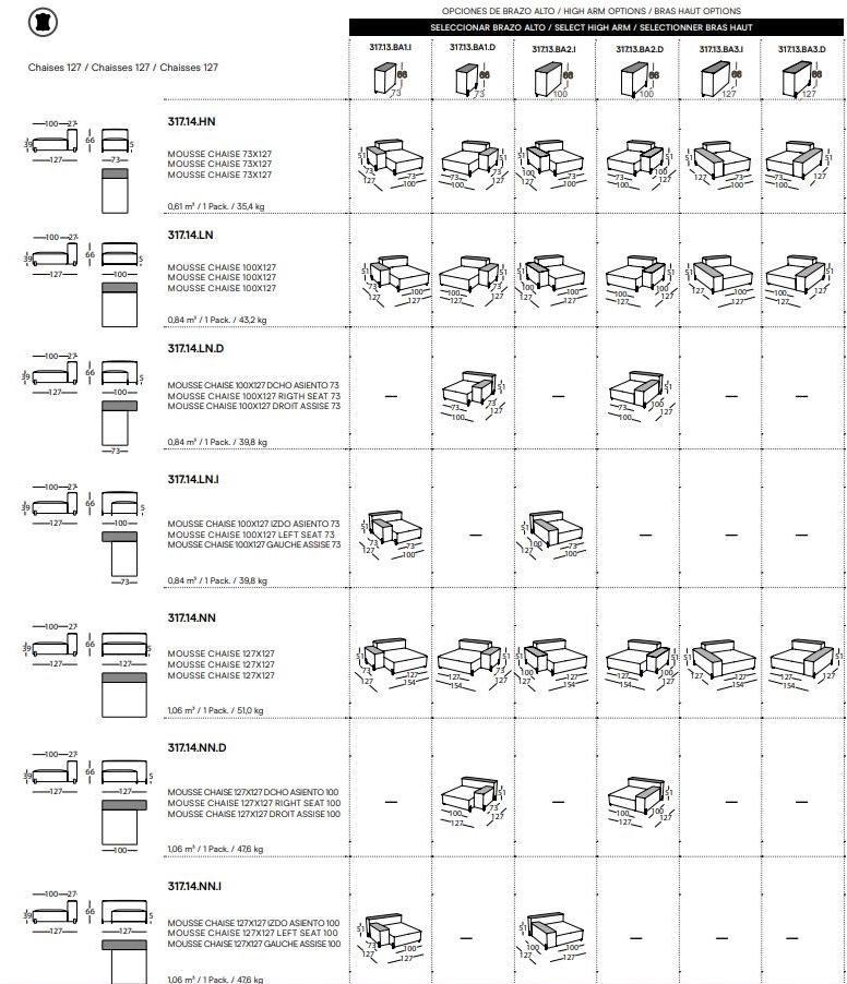 Sancal 2-х местный кожаный диван Mousse sun-id-1458871 - Вид №11