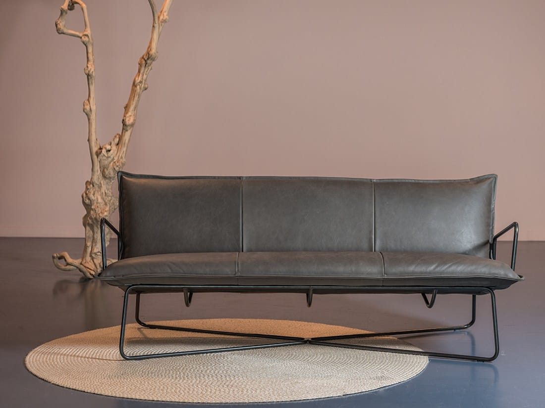 3-местный кожаный диван Jess Earl ARCH-00090137 - Вид №2