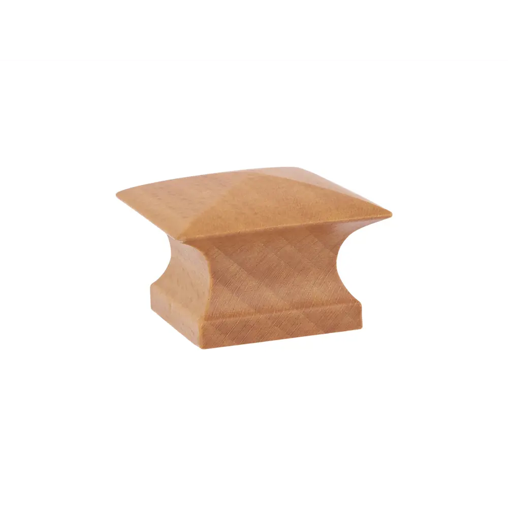 86900221 Ручка-кнопка мебельная Chrys Wood дерево цвет коричневый STLM-1007528 PALLADIUM 