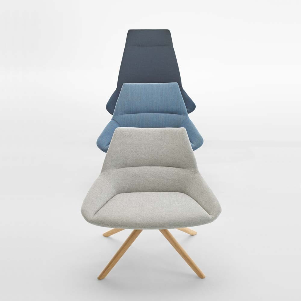 Вращающееся кресло на сиденье из ткани INCLASS Dunas XL ARCH-00063553 - Вид №1