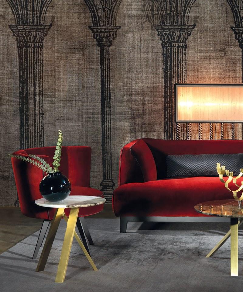 Borzalino Круглый журнальный столик из мрамора sun-id-1401785 - Вид №13