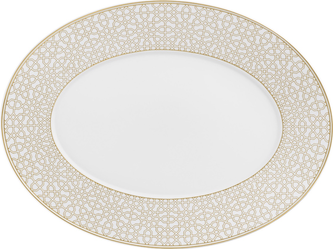 10543034 Furstenberg Блюдо овальное Furstenberg "Раджастан" 32см Фарфор 