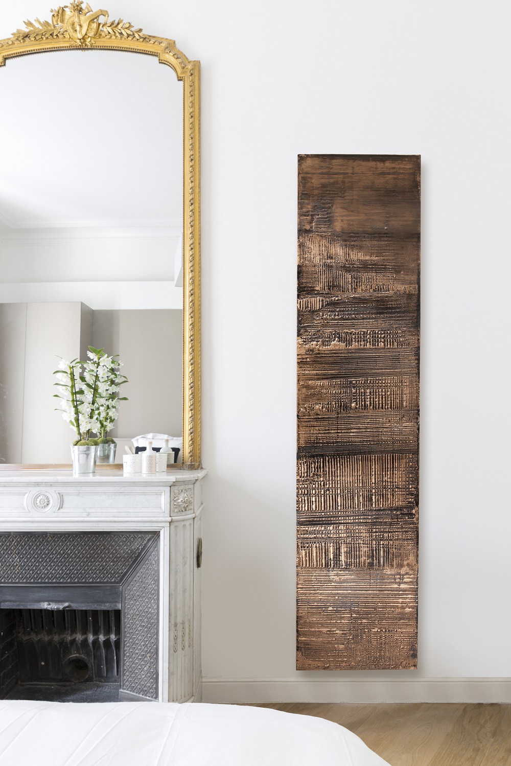 Водяной радиатор 220 x 50 cm Granit cuivre Cinier  982 Вт sun-id-1217958 - Вид №2