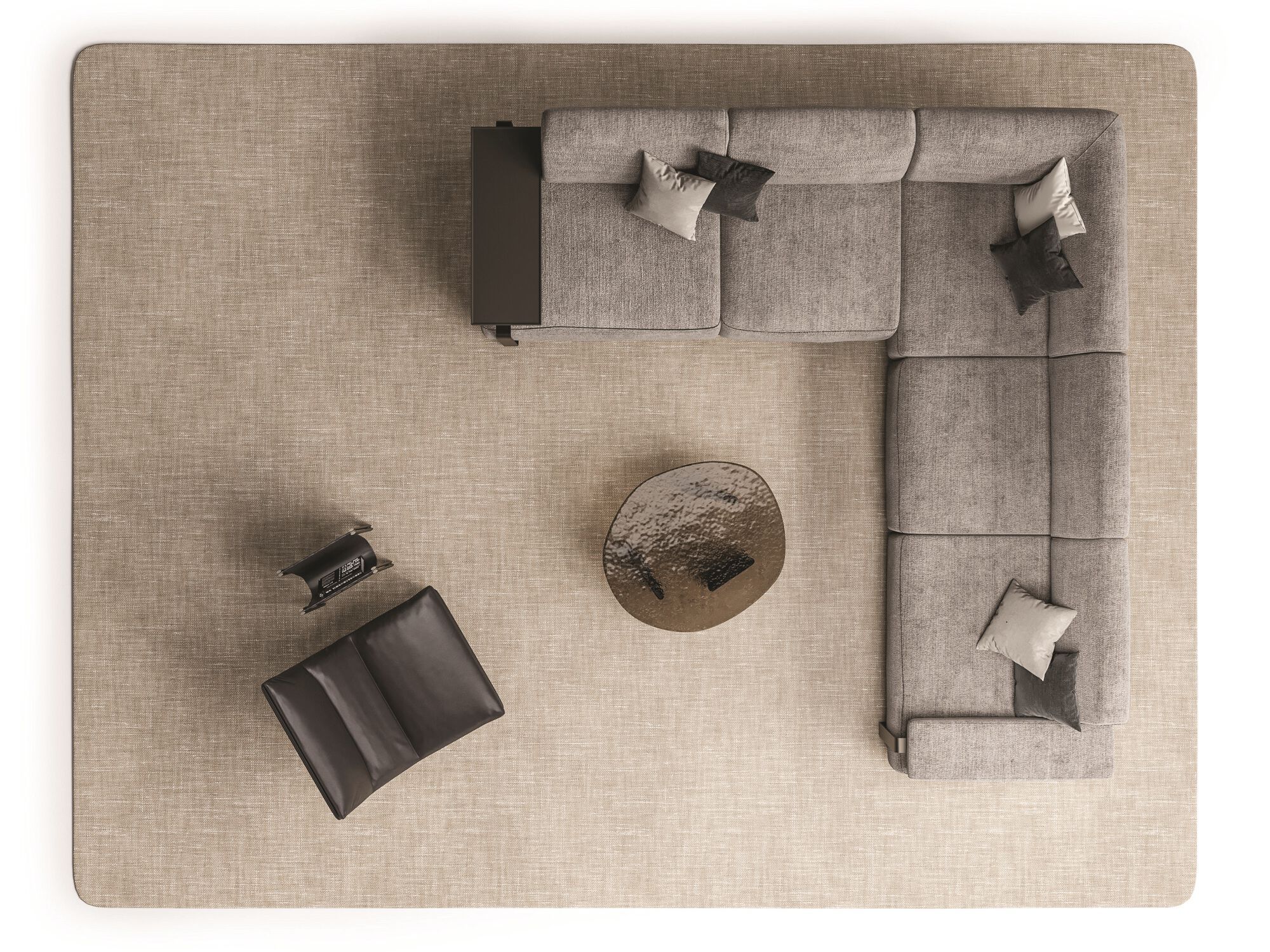 Модульный тканевый диван MisuraEmme CANNES ARCH-00010941 - Вид №4