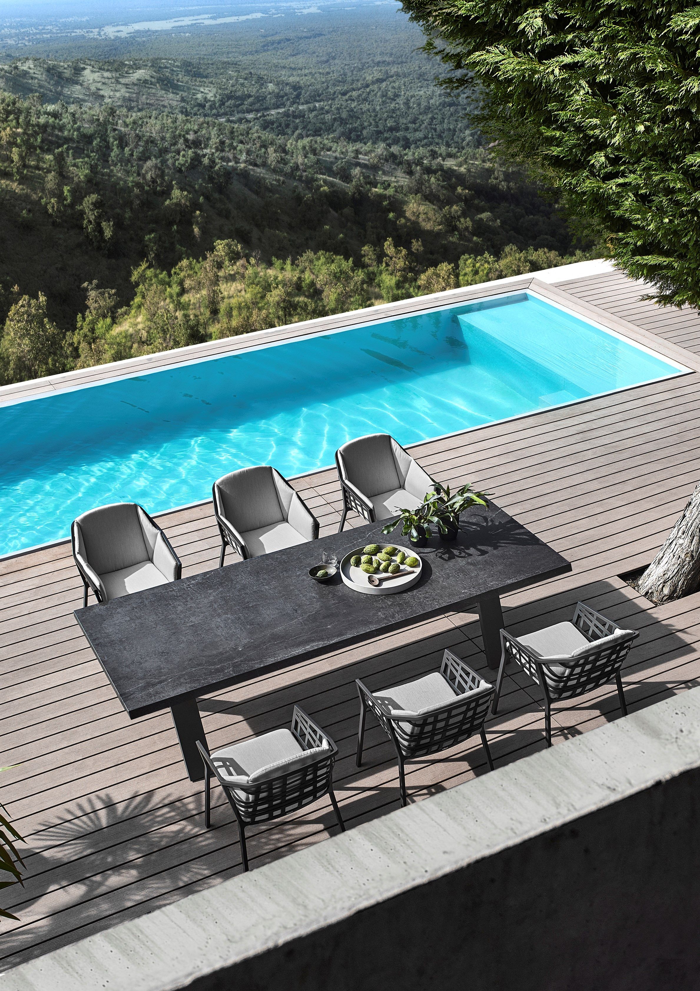 Прямоугольный садовый стол solpuri рок ARCH-00097014 - Вид №6