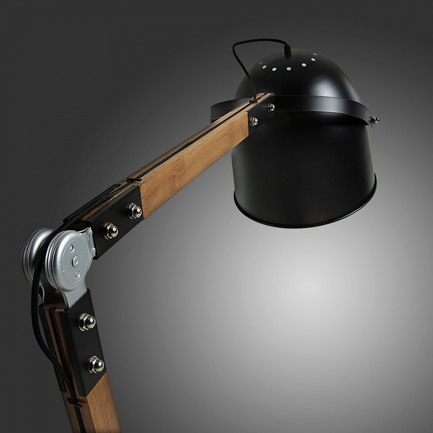 058511 Торшер Palace черный La Forma Palais  - Вид №5