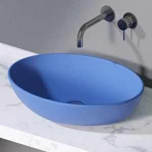 L243140 Накладная раковина на столешницу  овальная A. e T. Italia THIN