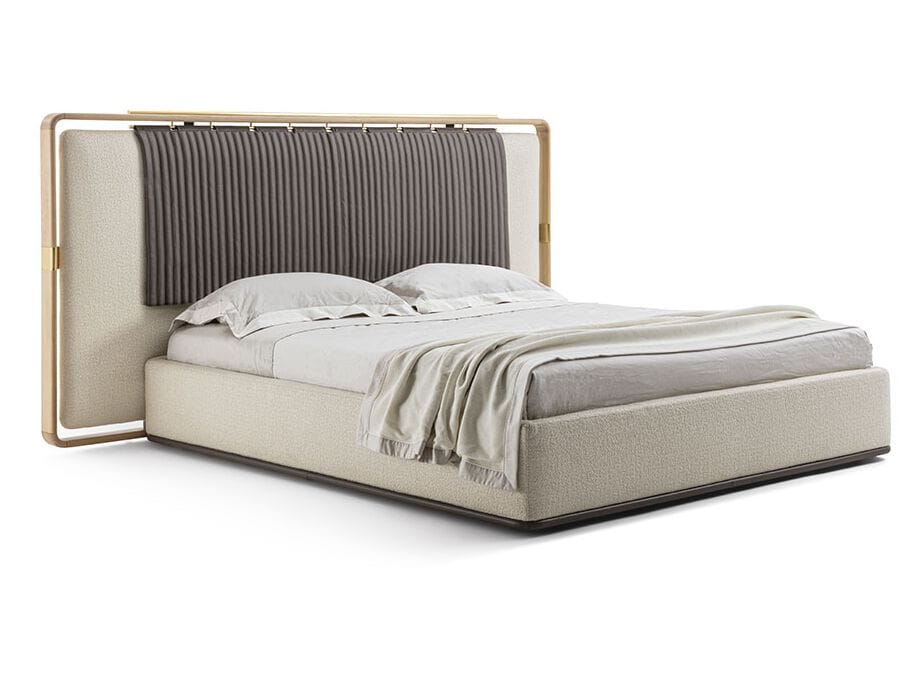 Мягкая кровать из ткани Vittoria Frigerio LARIO ARCH-00098479