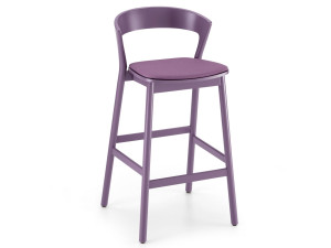 Барный стул с мягким сиденьем