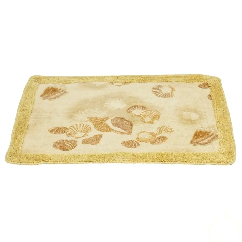 Коврик для ванной комнаты Sea Snail, бежевый, 60x90 см MR PENGUIN Без серии STLM-2146569