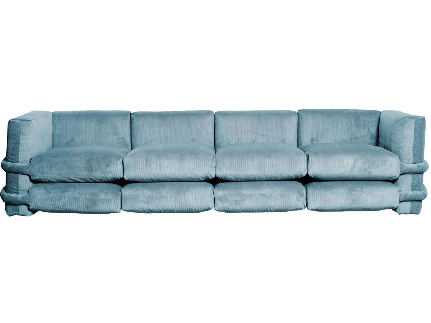 Модульный бархатный диван BD Barcelona PILLOW CORDUROY ARCH-00069469 - Вид №36